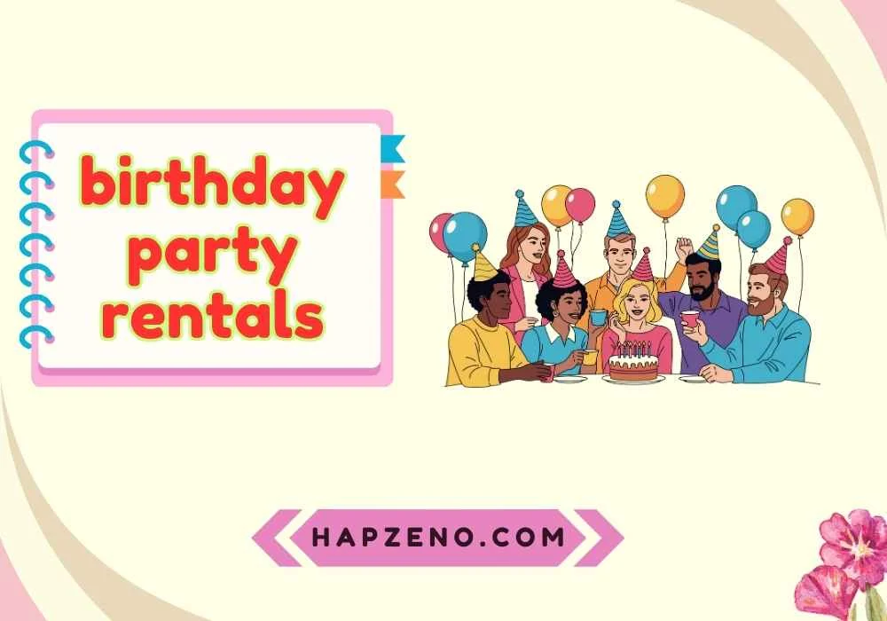 Adult Birthday Party Rentals