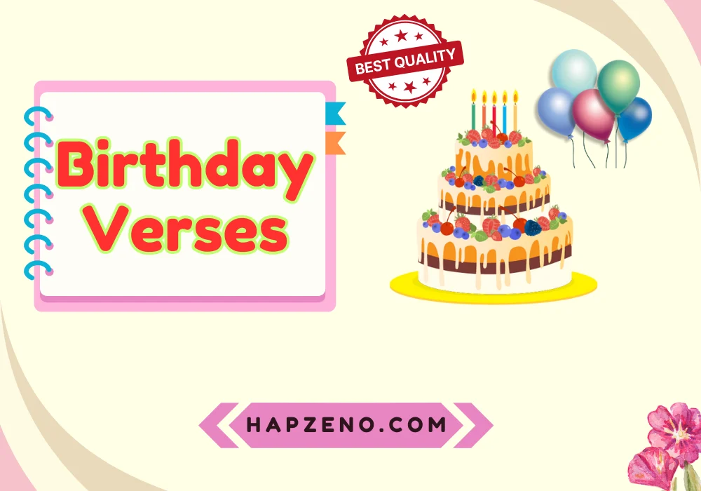 Best Birthday Verses