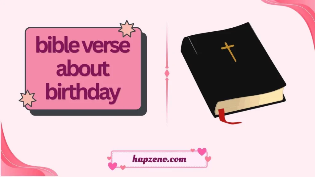 Bible Verse About Birthday Wishes