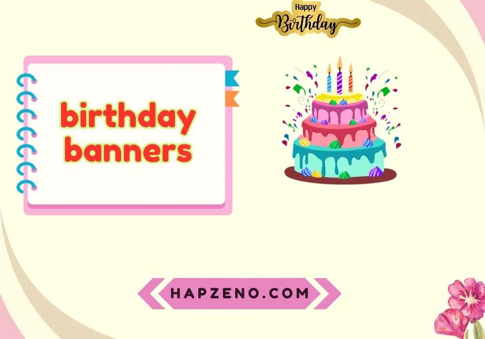 birthday banners