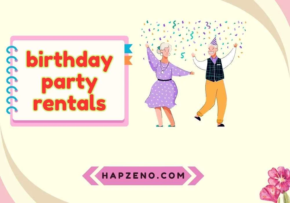 birthday party rentals