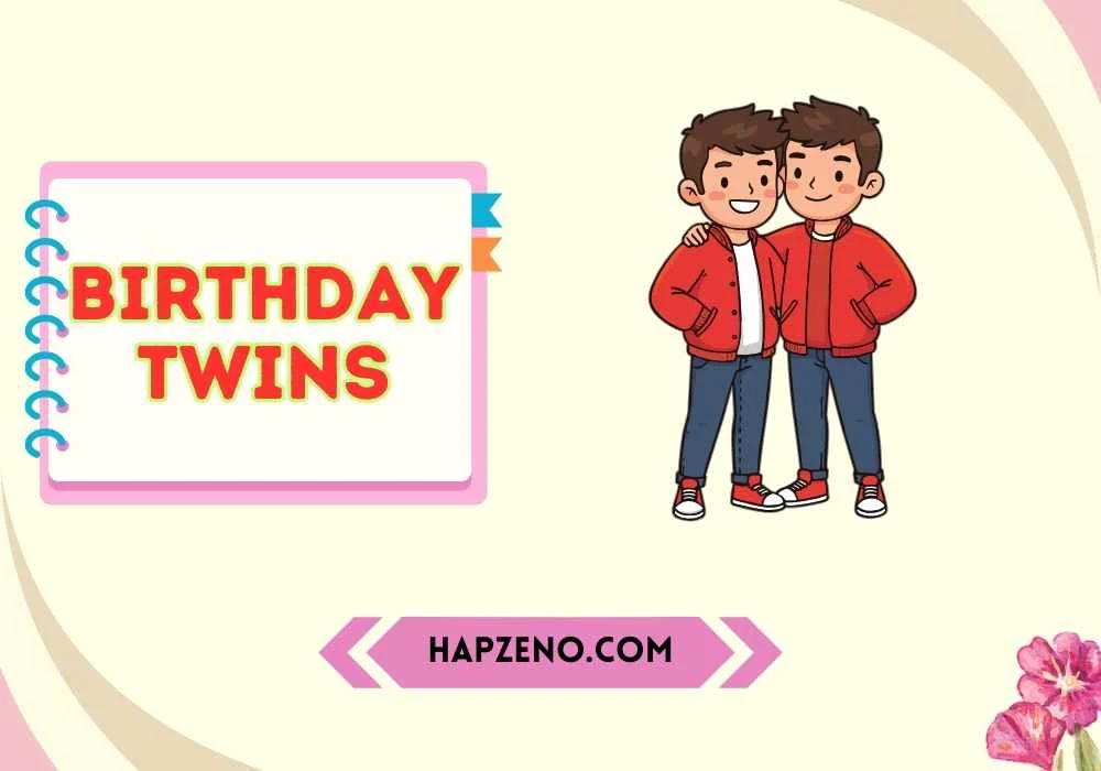 Birthday Twins