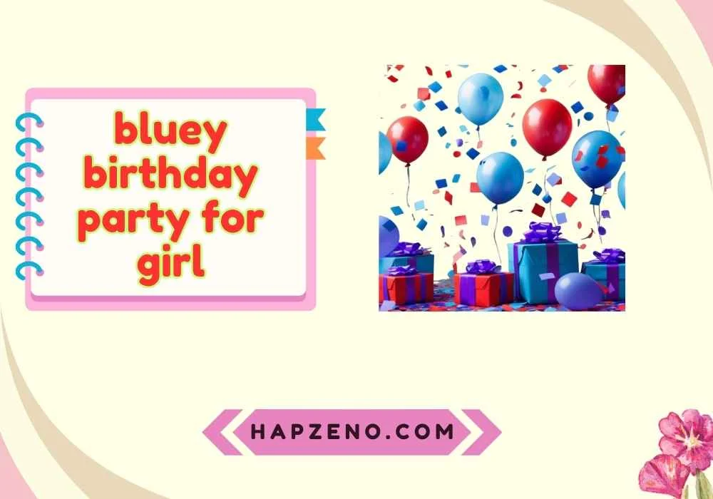 Bluey Birthday Party Decoration