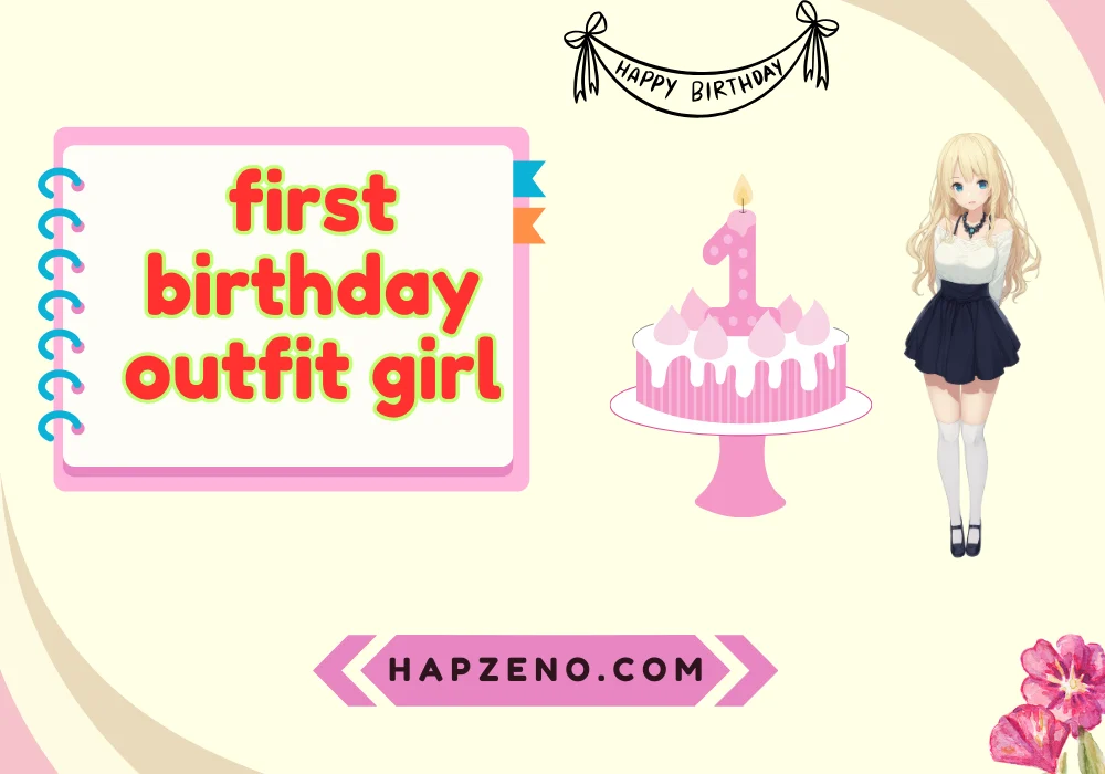 Celebrate First Birthday Outfit Girl