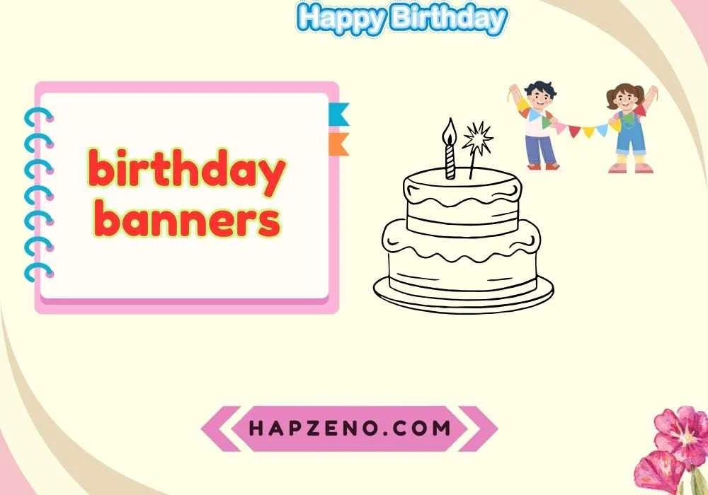Digital Birthday Banner