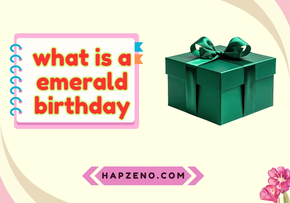 Emerald Birthday Gift