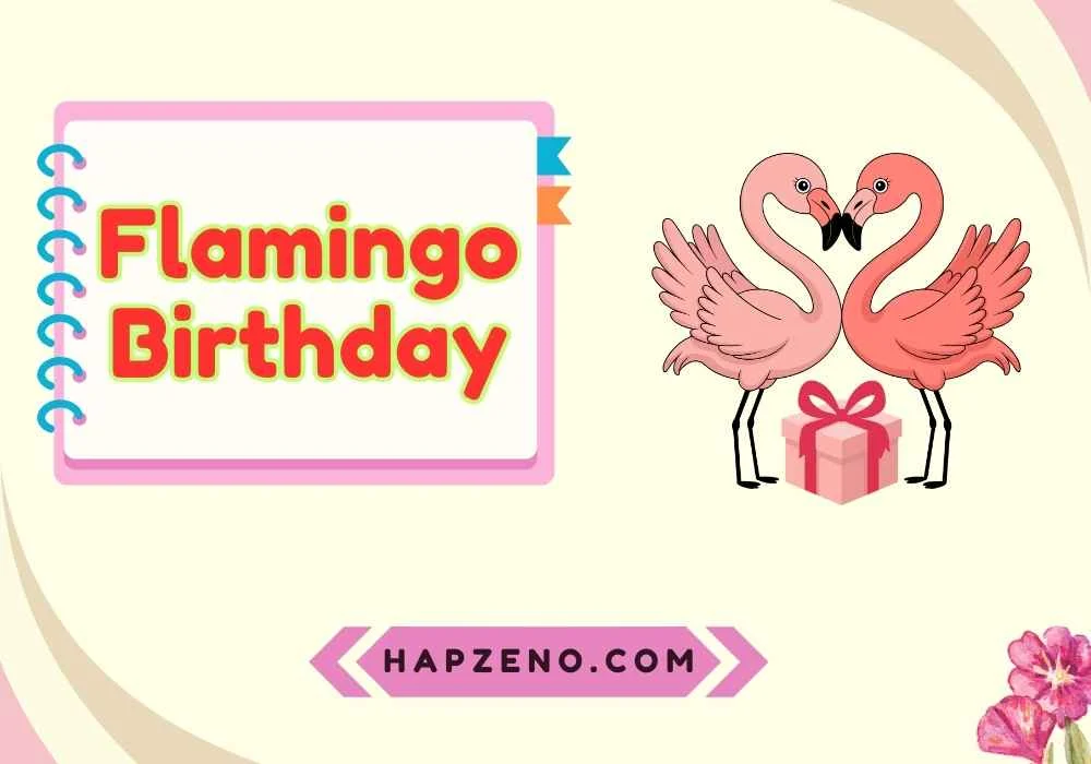 Flamingo Birthday Decoration