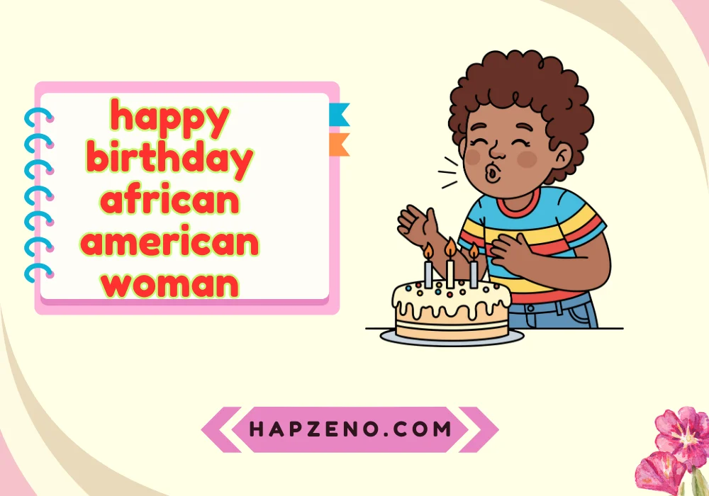 happy birthday african american woman