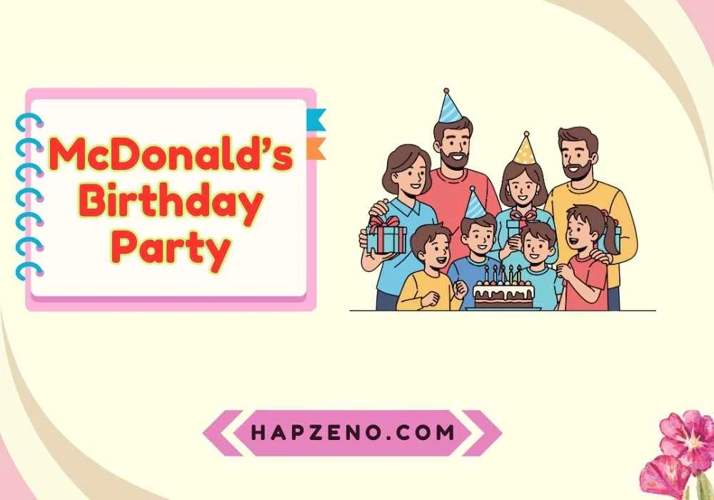 Host a McDonald’s Birthday Party