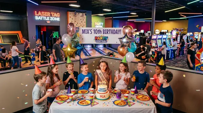 Indoor birthday celebration places
