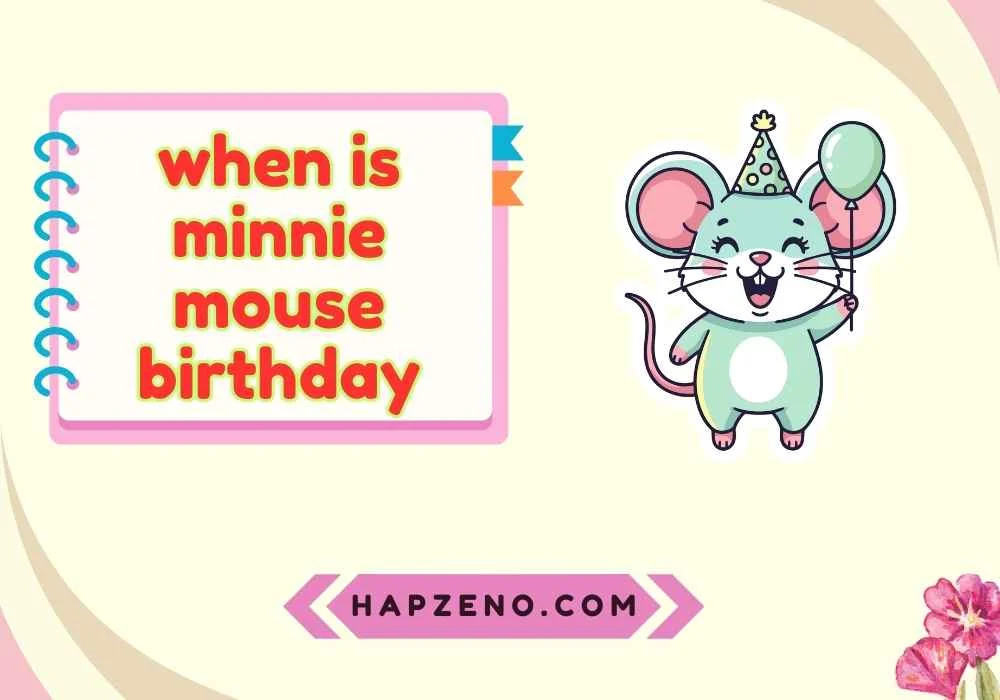 Minnie Mouse Birthday Facts