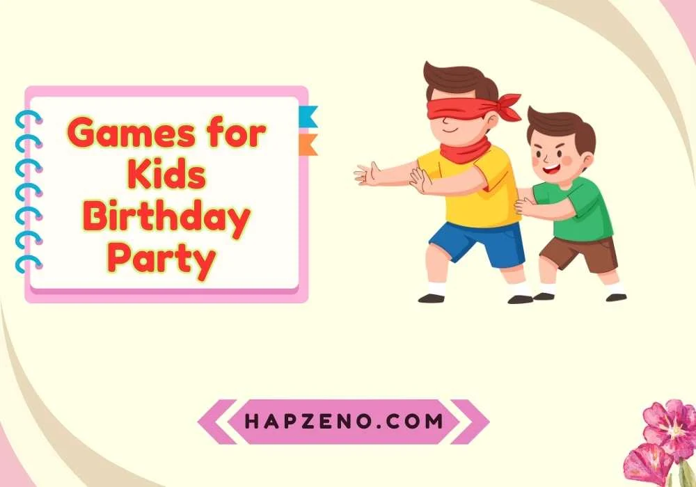 Outdoor Games for Kids Birthday
