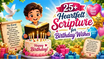 Scripture for Birthday Wishes