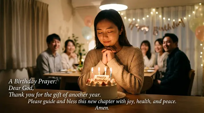 Short birthday prayer