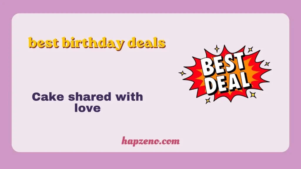 Best Birthday Deals for Adults