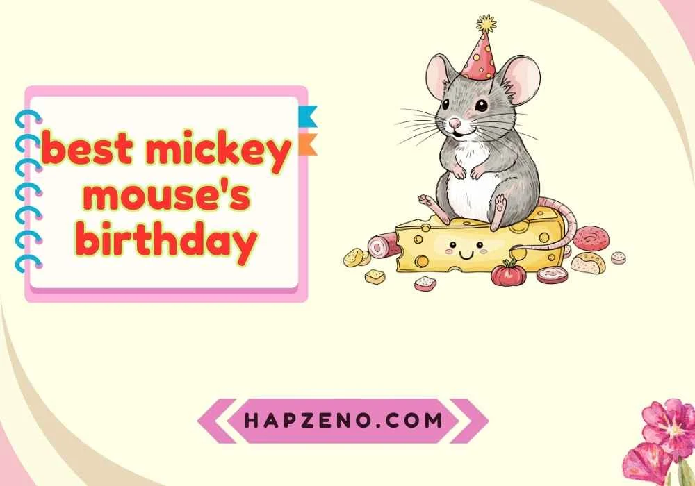 best mickey mouse's birthday
