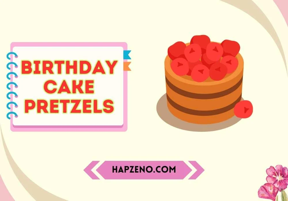 birthday cake pretzels
