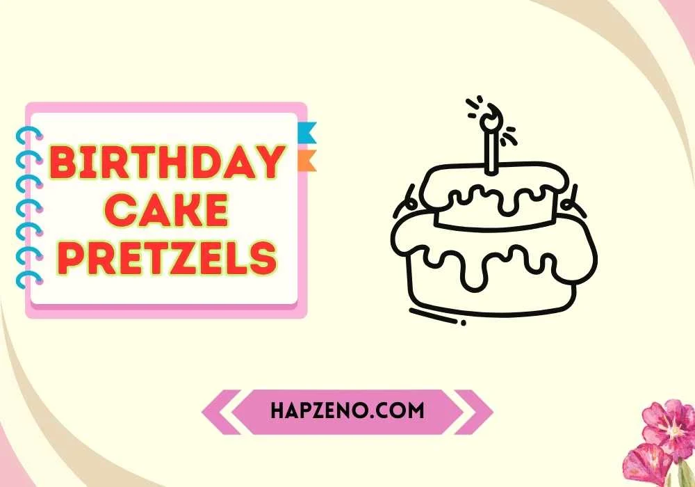 birthday cake pretzels