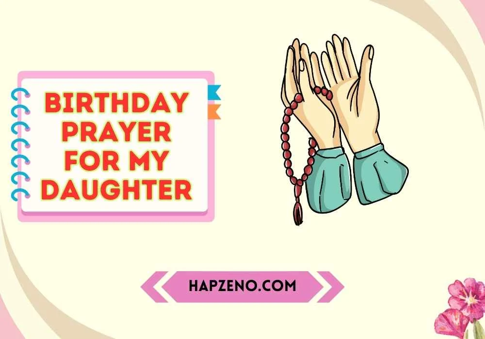 birthday prayer for my daughter