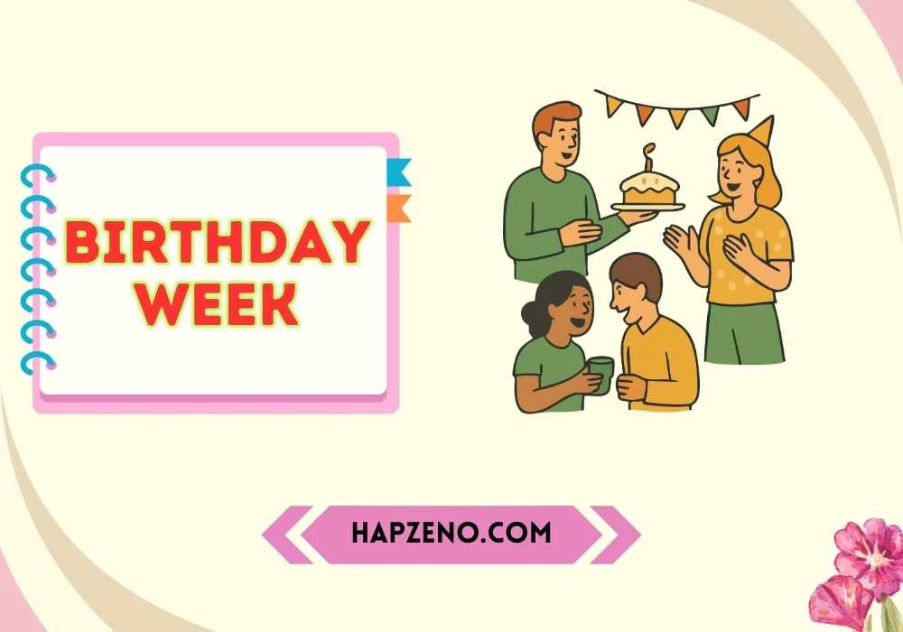 Birthday Week Ideas for Friends