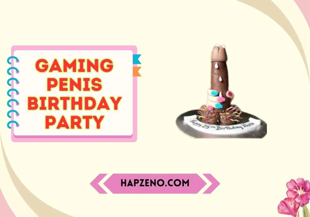 Cheeky Gaming Penis Birthday Party