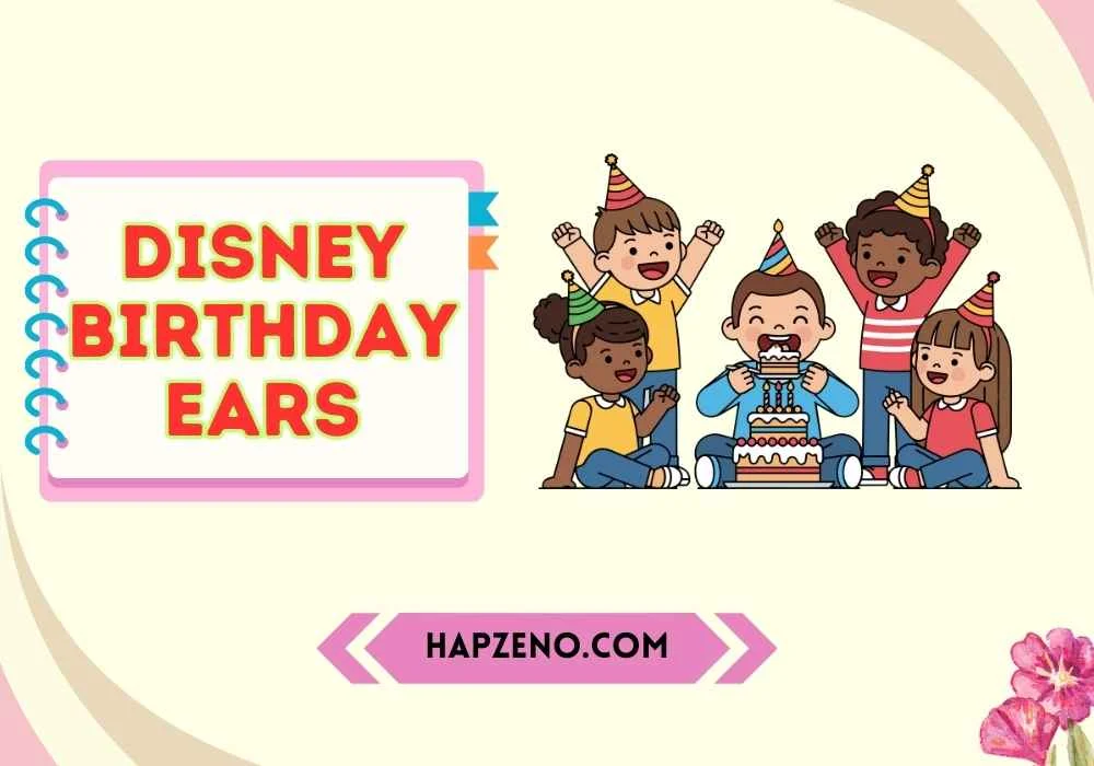 Disney Birthday Ears for Kids Birthday