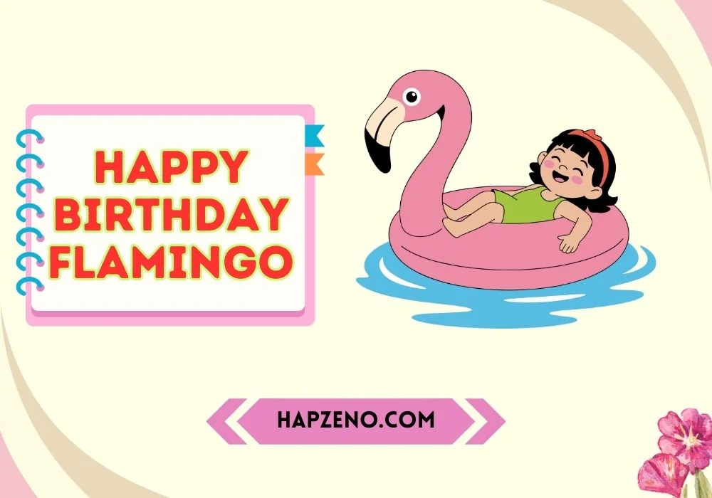 happy birthday flamingo