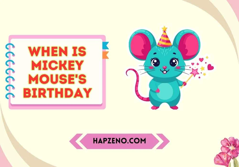 Mouse’s Birthday Celebrated Worldwide