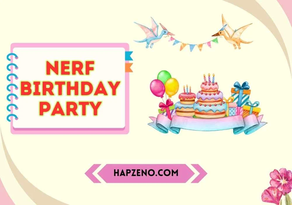 Nerf Birthday Party Decorations