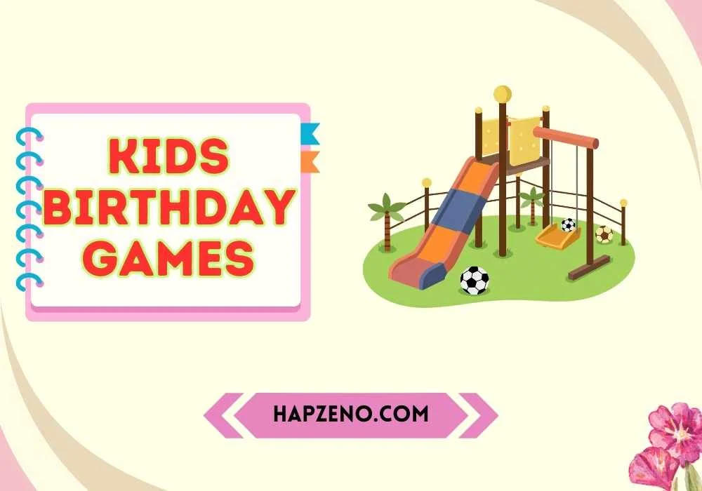 Outdoor Kids Birthday Games