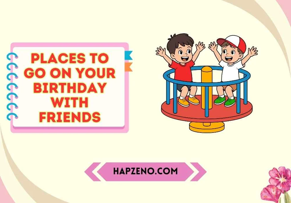 places to go on your birthday with friends