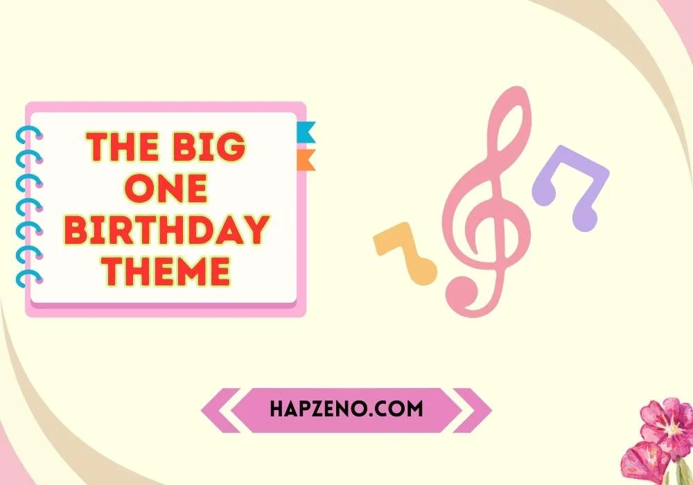 The big one birthday theme