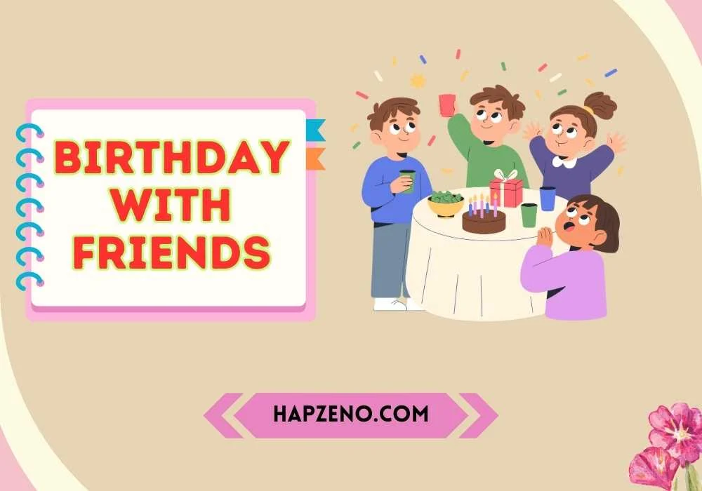 birthday with friends