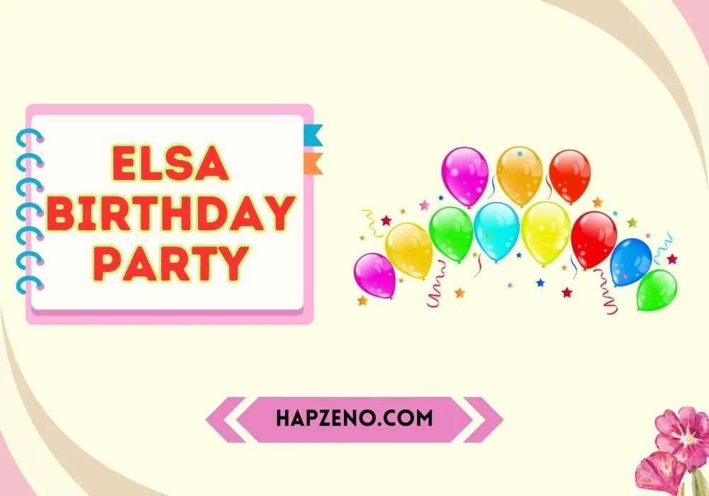 elsa birthday party