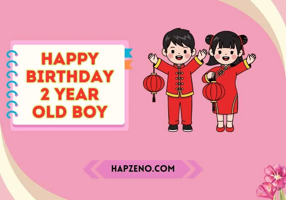 happy birthday 2 year old boy
