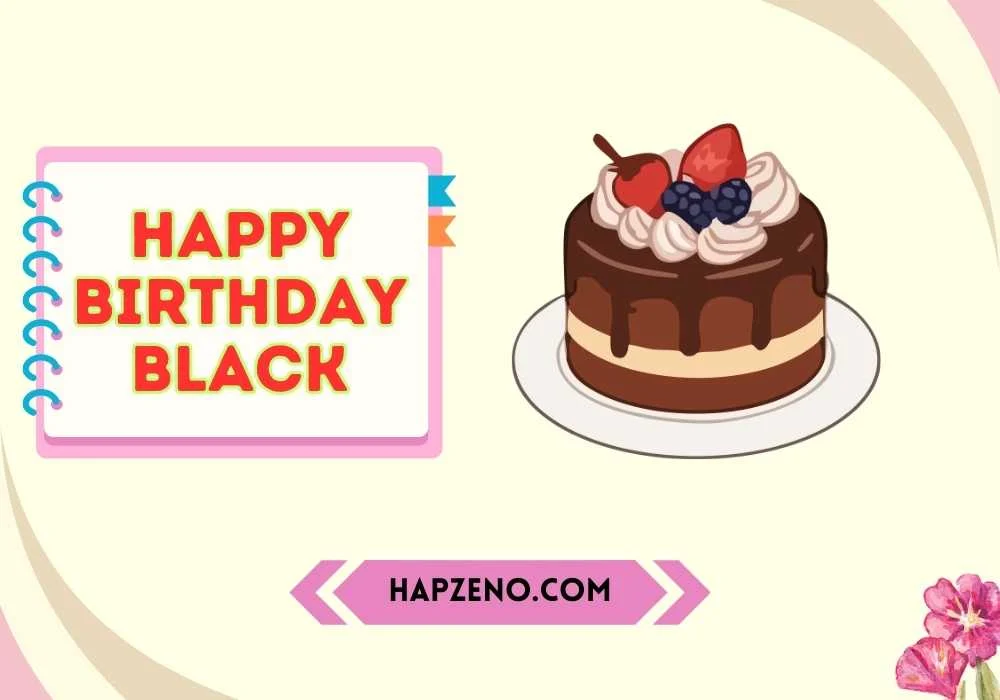 happy birthday black