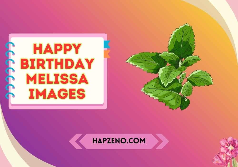 happy birthday melissa images