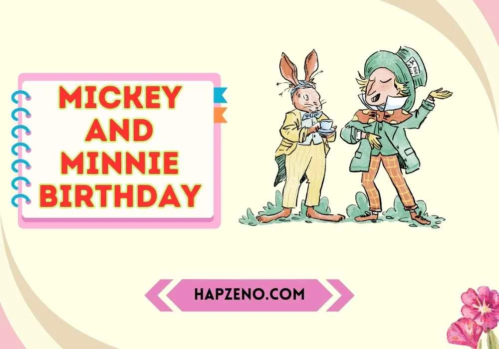mickey and minnie birthday