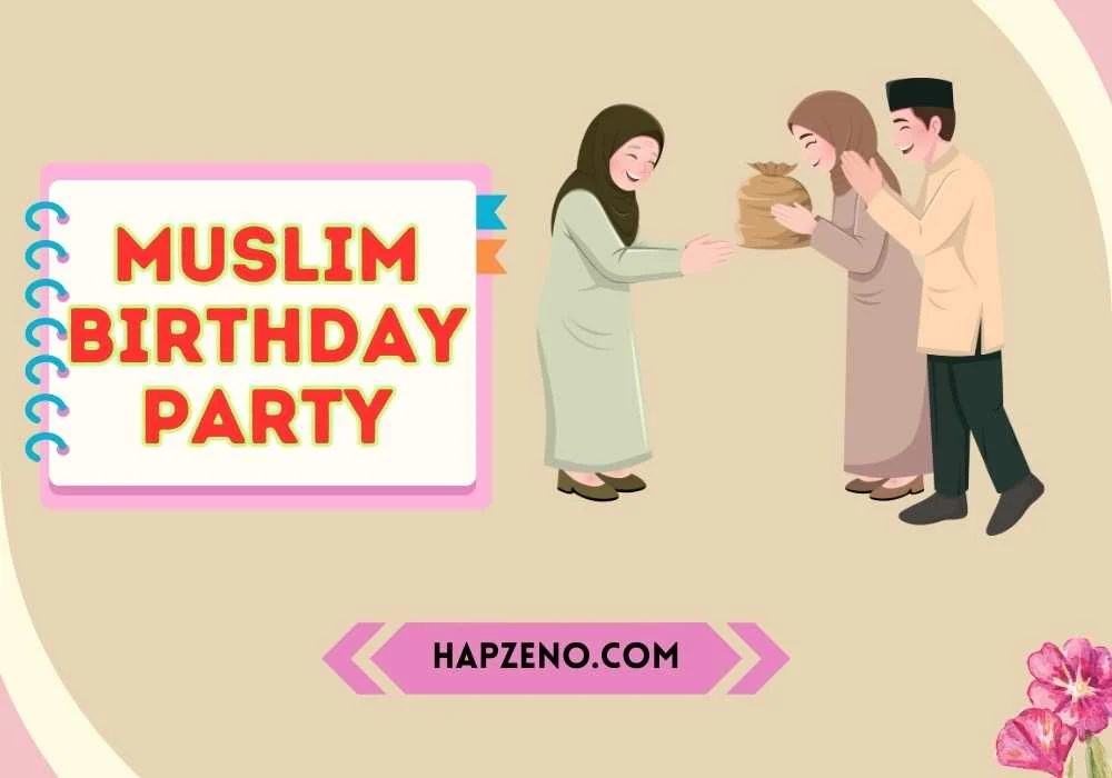 Muslim birthday party