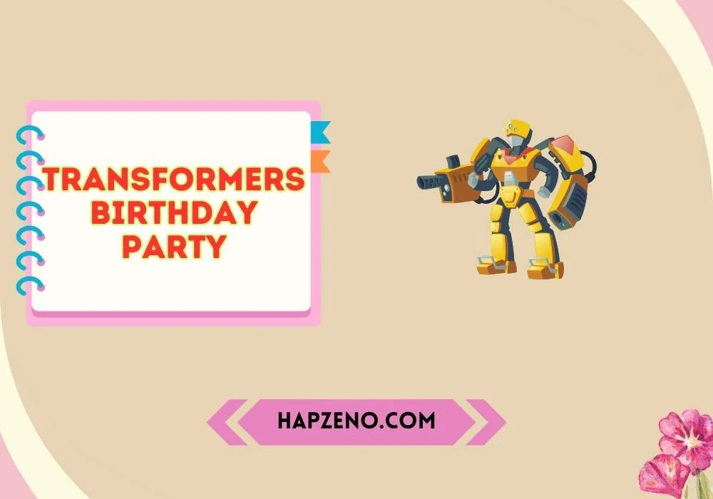 Transformers birthday party