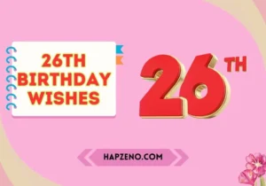 26th birthday wishes