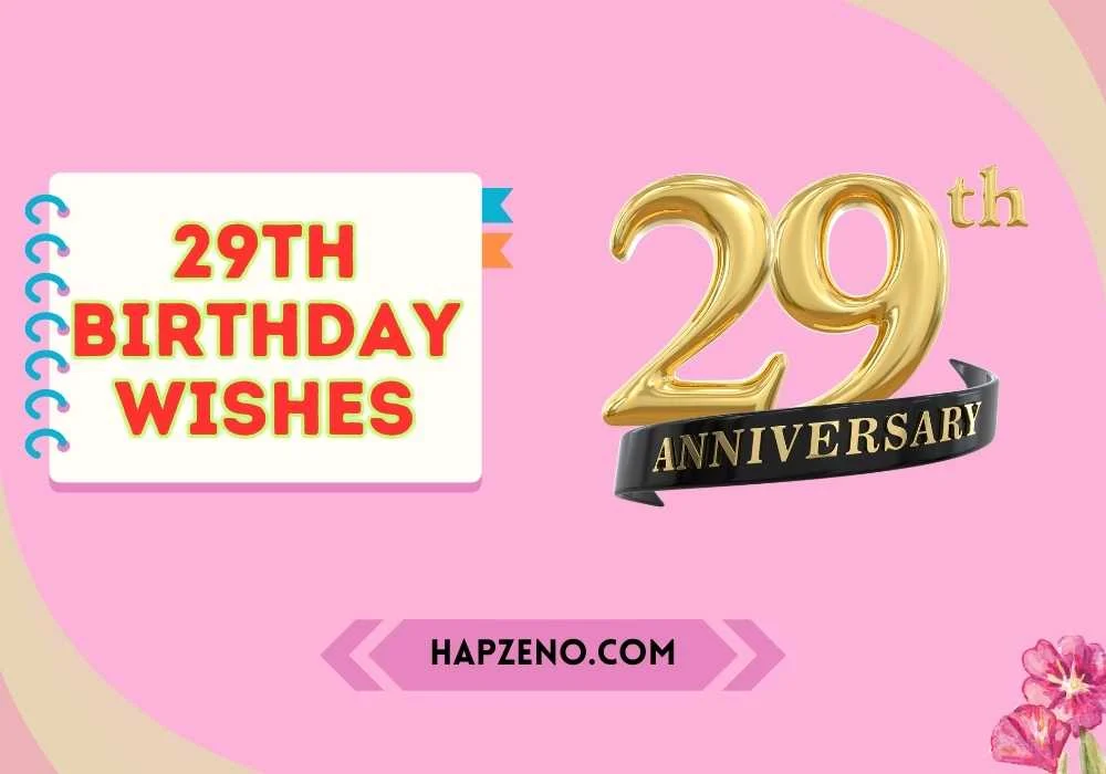 29th birthday wishes