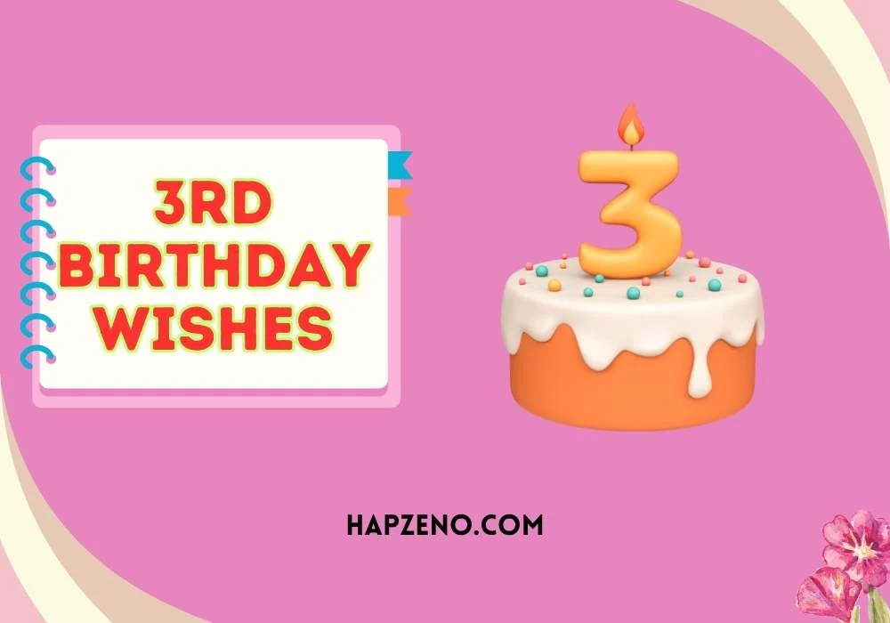 3rd birthday wishes