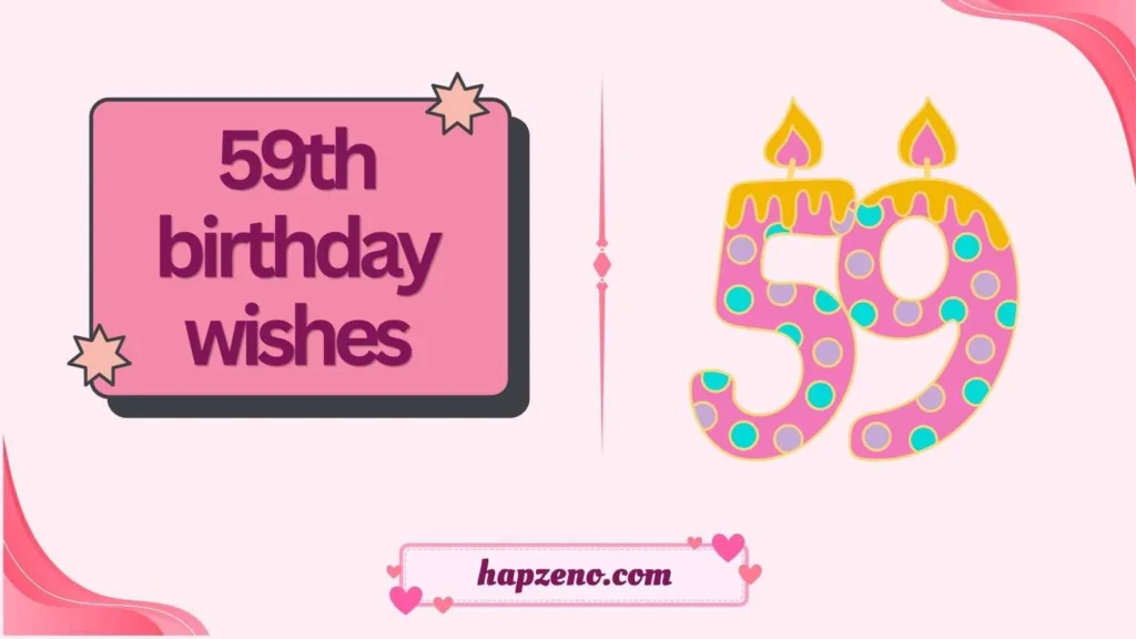59th birthday wishes