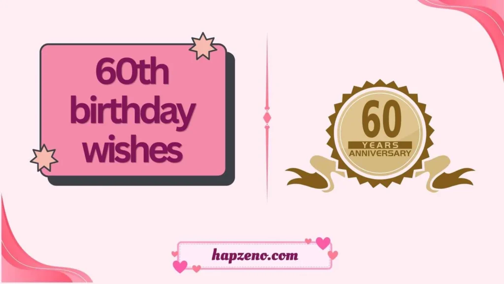 60th birthday wishes