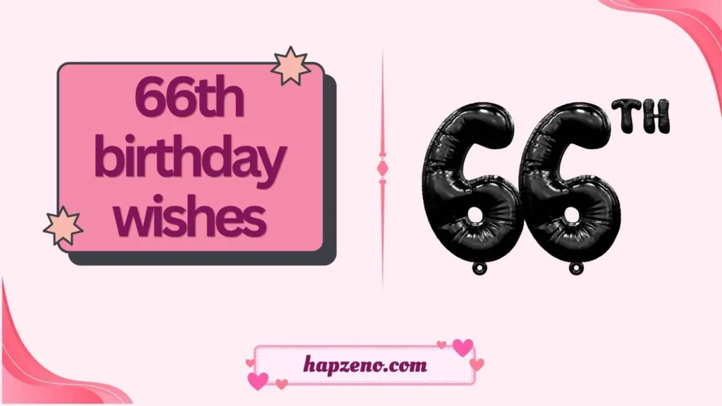 66th birthday wishes