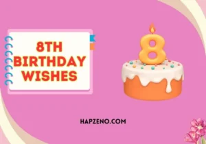 8th birthday wishes