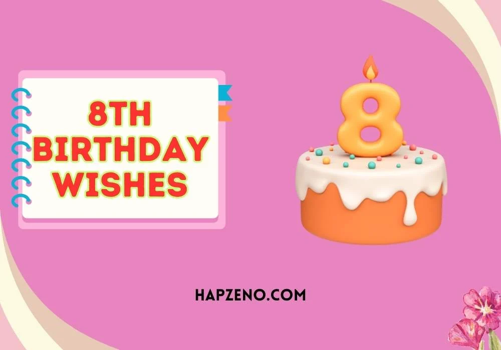 8th birthday wishes