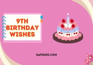 9th birthday wishes
