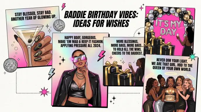 Baddie Birthday Wishes Ideas
